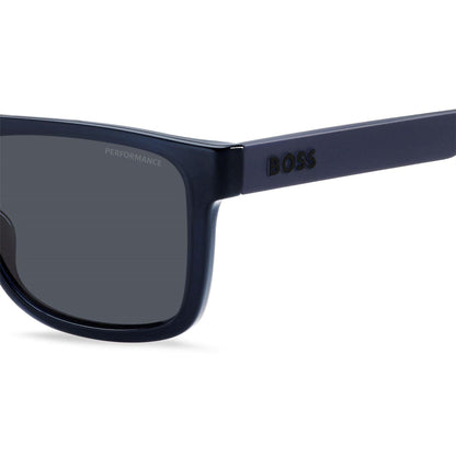 Blue - Lifestyle - Boss Mens Rectangular Sunglasses