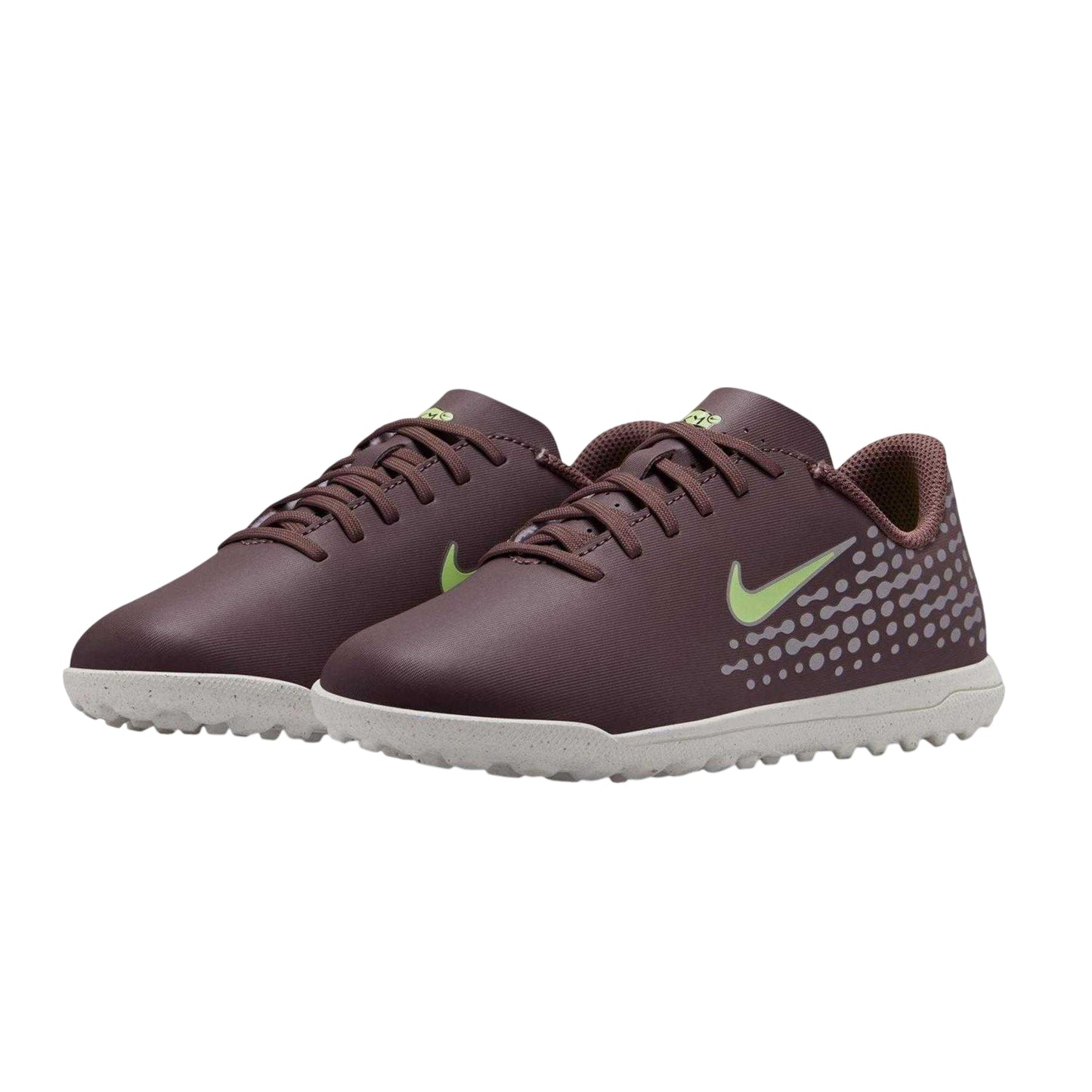 Plum Pink-Silver Pink - Lifestyle - Nike Childrens-Kids Vapor Ribbed Synthetic Football Astro Turf Trainers