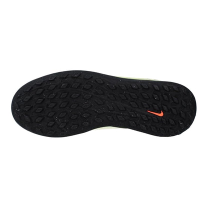 Volt-Crimson Red - Side - Nike Childrens-Kids Vapor Ribbed Synthetic Football Astro Turf Trainers