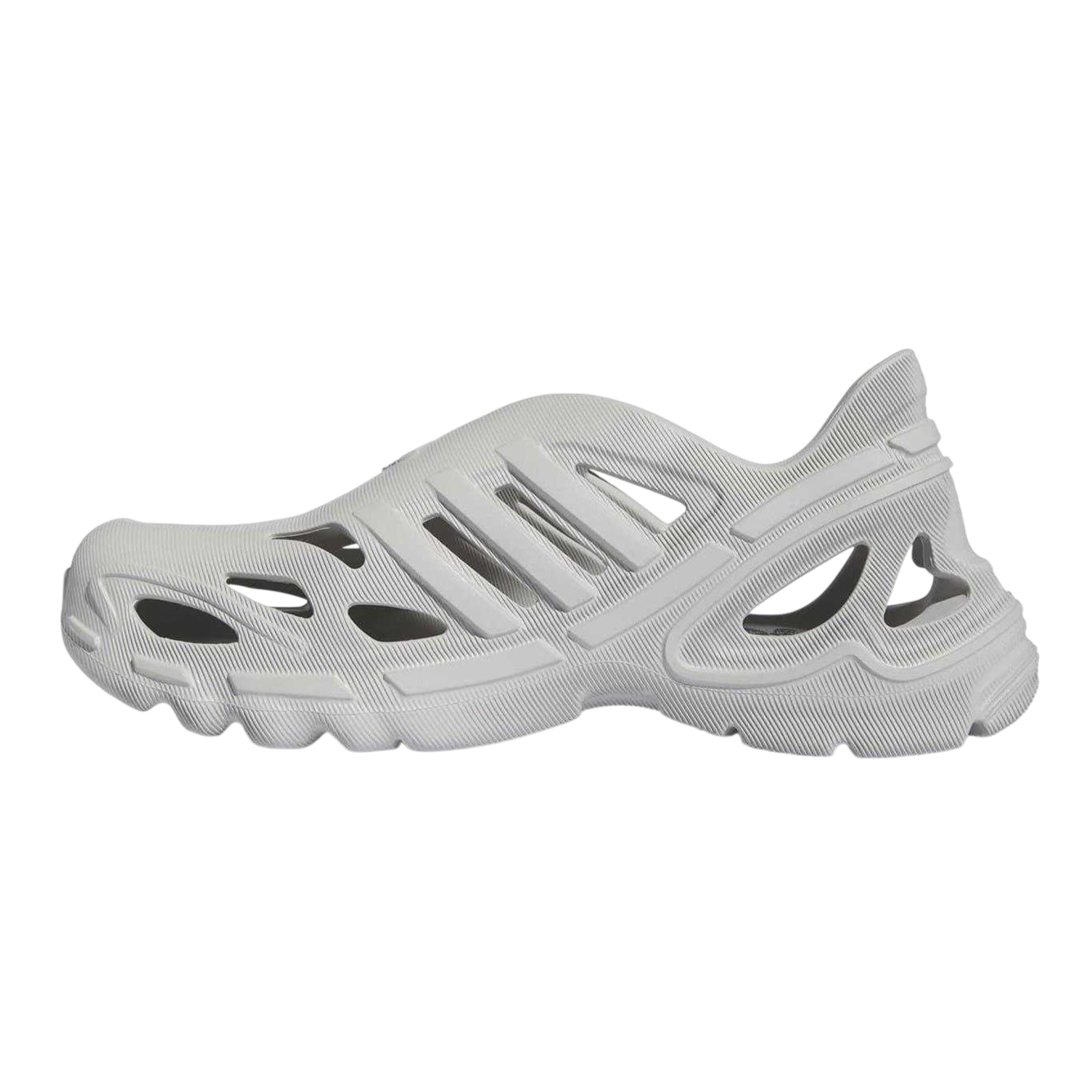 Grey - Side - Adidas Unisex Adult Adifom Supernova Chunky Heel Clogs