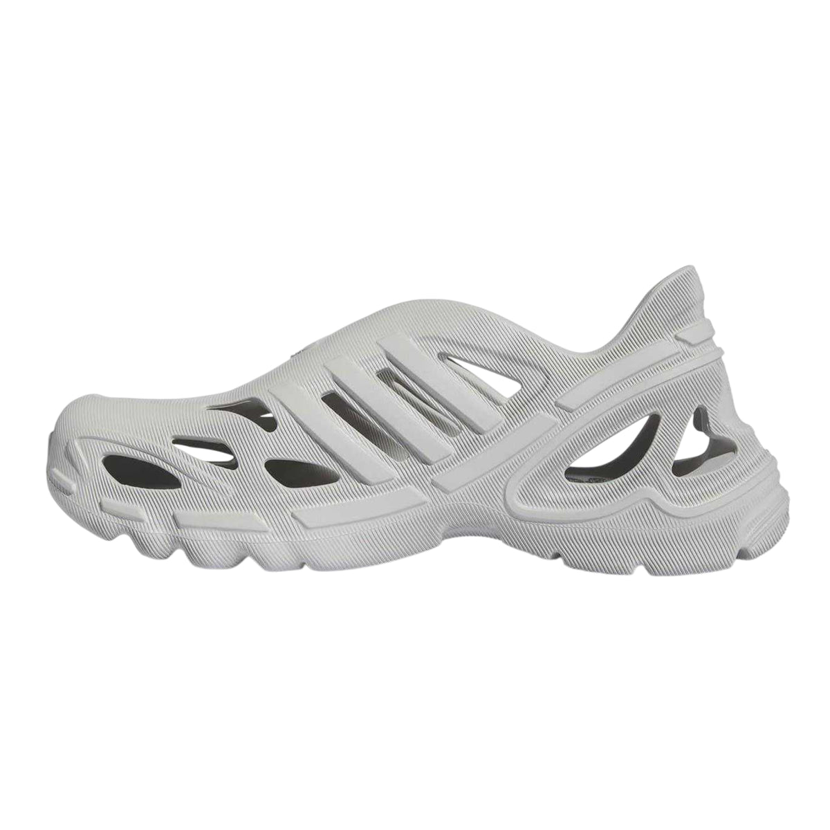Grey - Side - Adidas Unisex Adult Adifom Supernova Chunky Heel Clogs