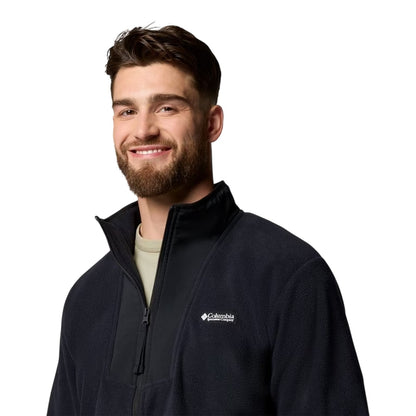 Black - Side - Columbia Mens Sequoia Fleece Jacket