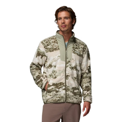 Safari Camo - Front - Columbia Mens Sequoia Fleece Jacket