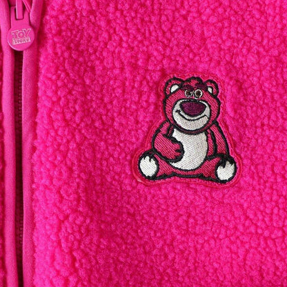 Pink - Lifestyle - Toy Story 3 Childrens-Kids Lotso Polyester Fleece Hooded Jacket