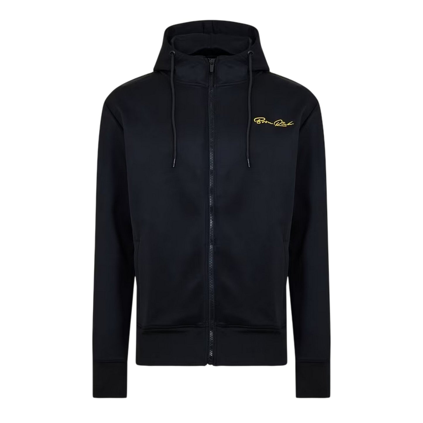 Black - Front - Born Rich Mens Daprela Sweat Jacket