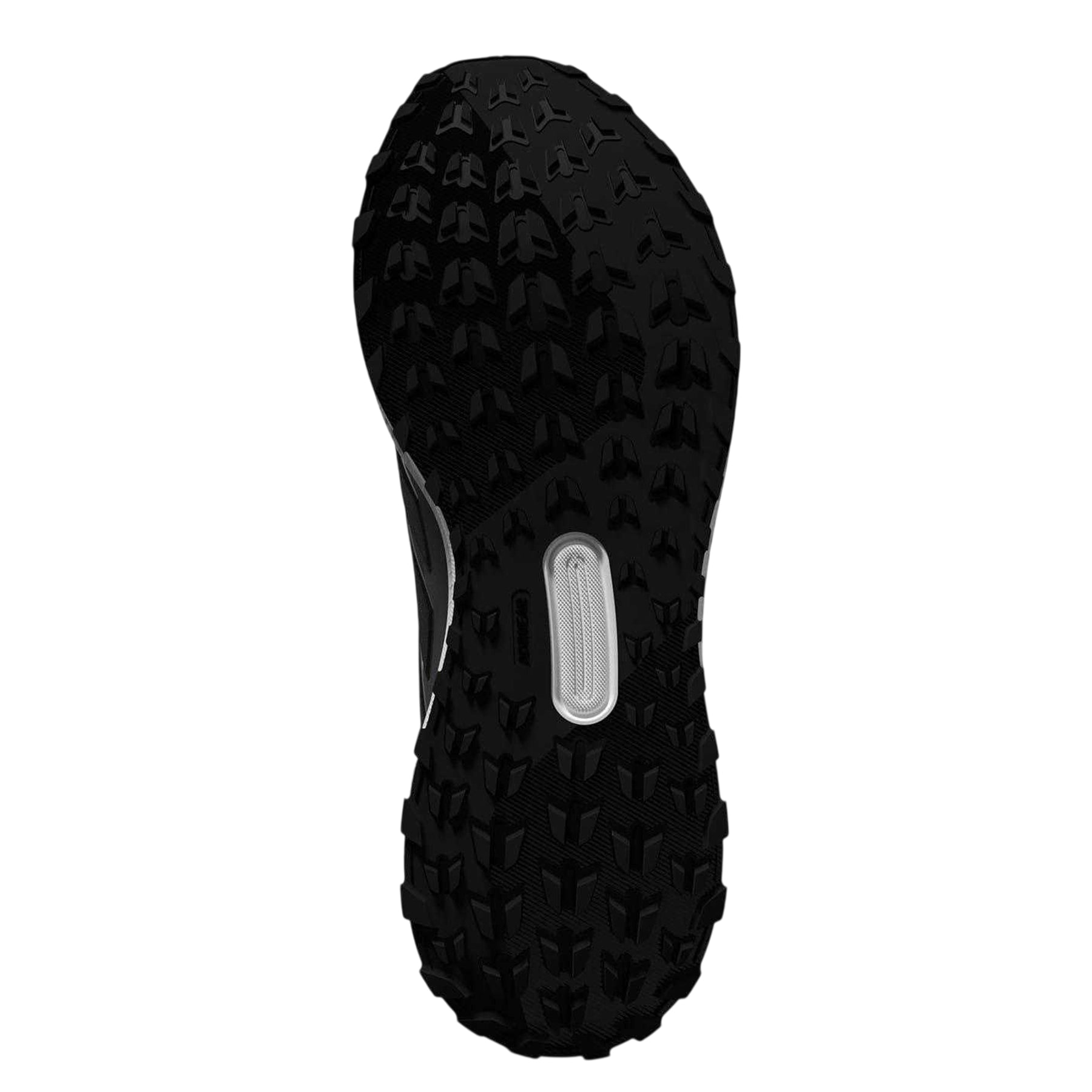 Black-Silver - Side - Adidas Mens Runfalcon 5 Water Repellent Trainers