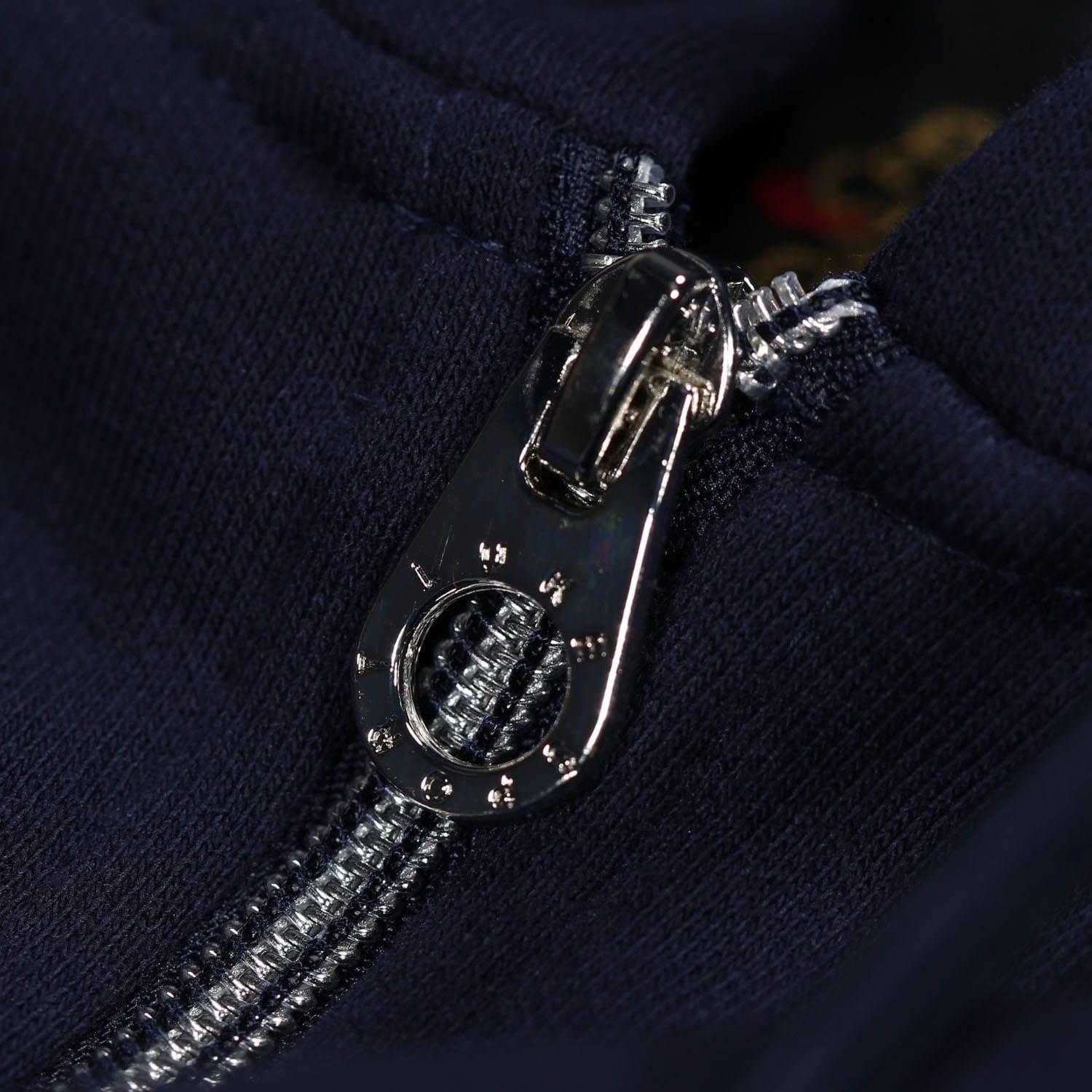 Navy - Side - Luke 1977 Mens Berlin 2 Full Zip Hoodie