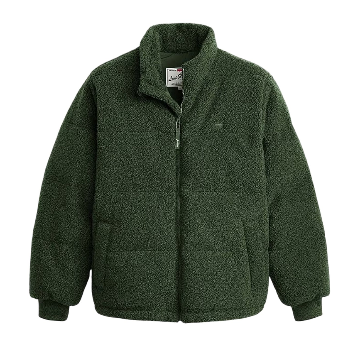 Green - Front - Levis Mens Rocky Quilted Puffer Jacket