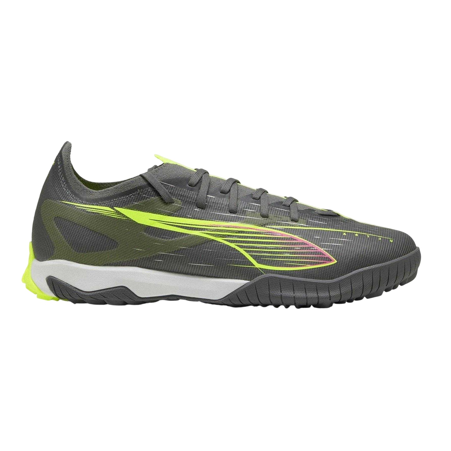 Matted Silver - Front - Puma Mens Ultra 5 Match Turf Training Football Boots