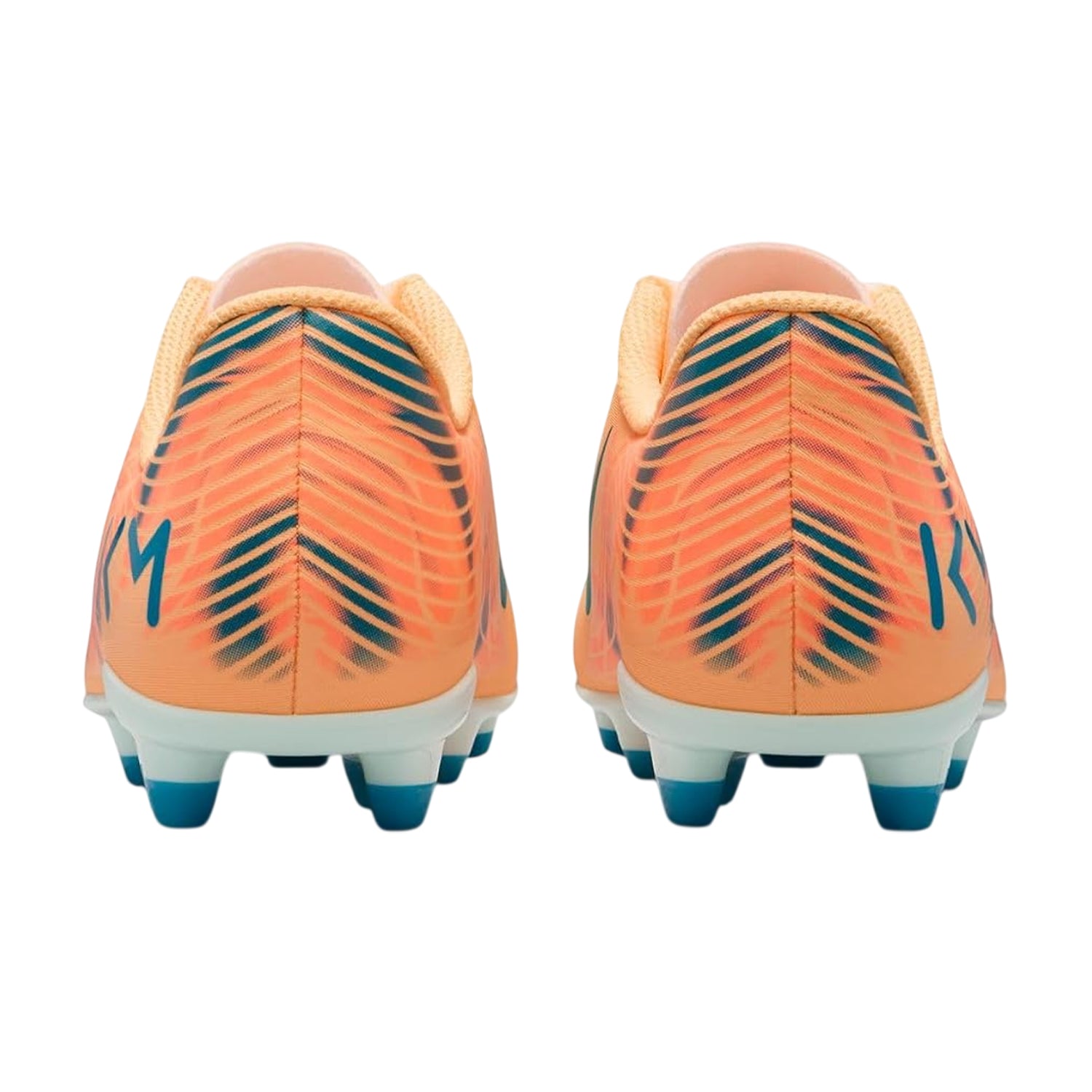 Orange-Melon - Back - Nike Childrens-Kids Vapor 16 Firm Ground Football Boots