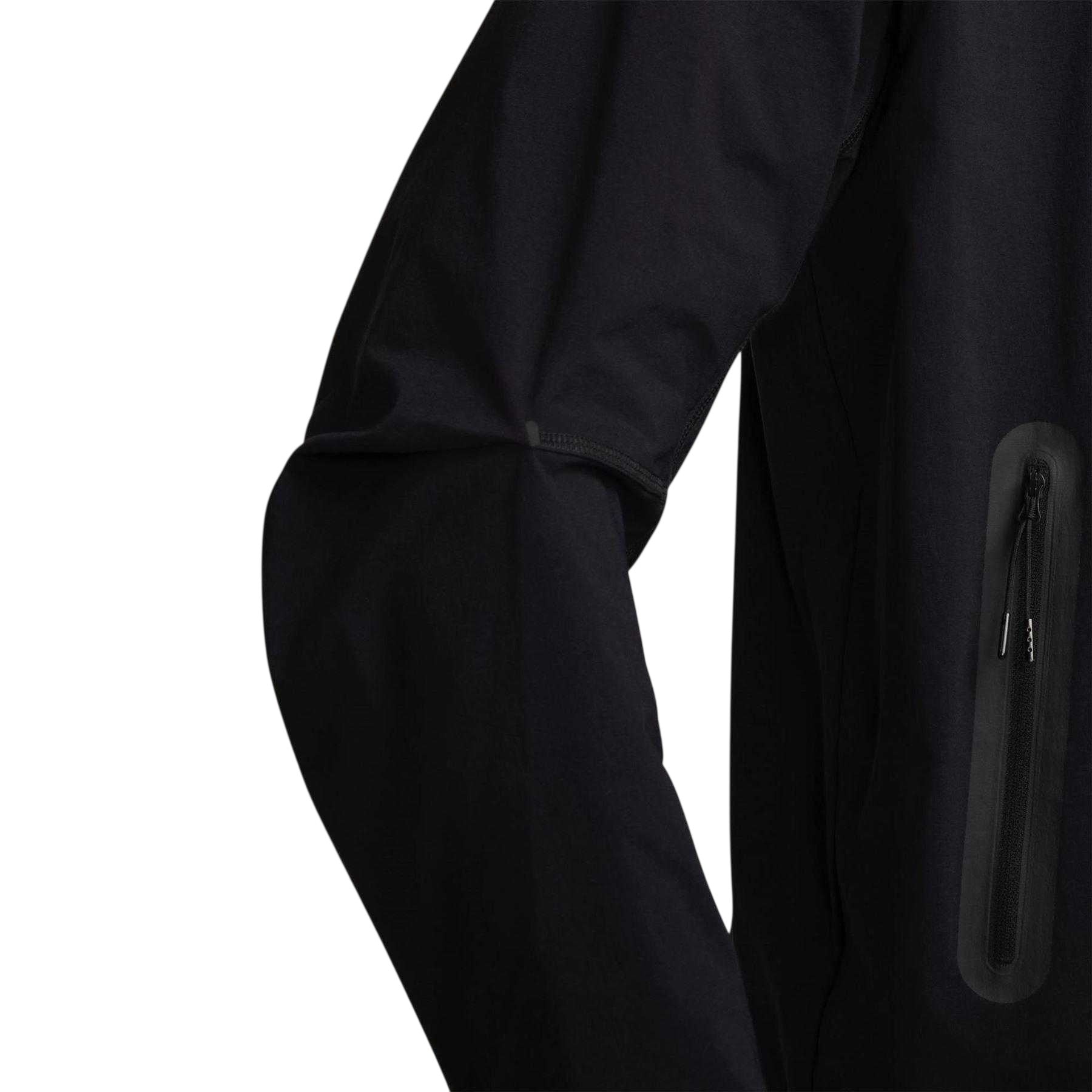 Black - Pack Shot - Nike Mens Tech Woven Hooded Jacket