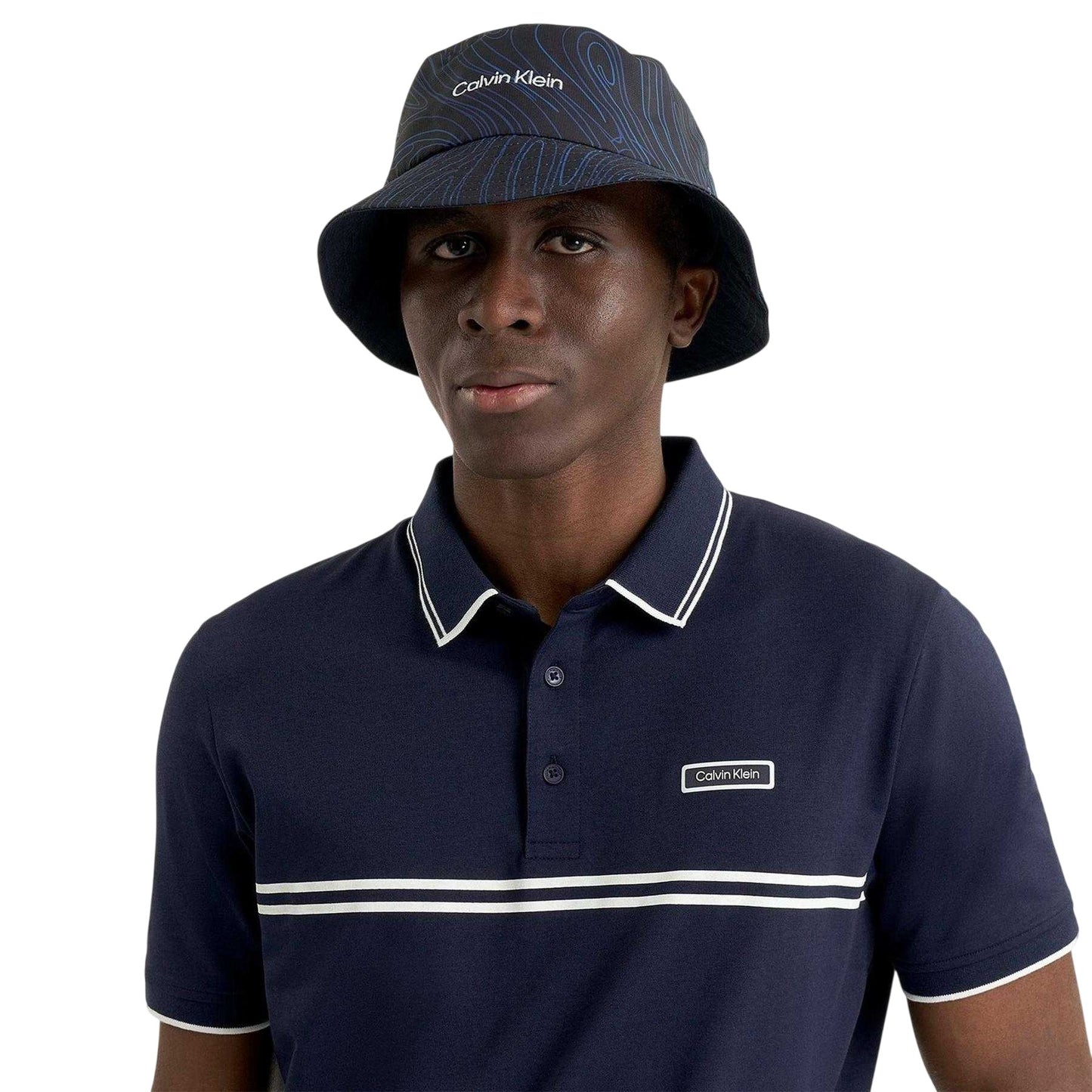 Marble - Pack Shot - Calvin Klein Golf Bucket Hat