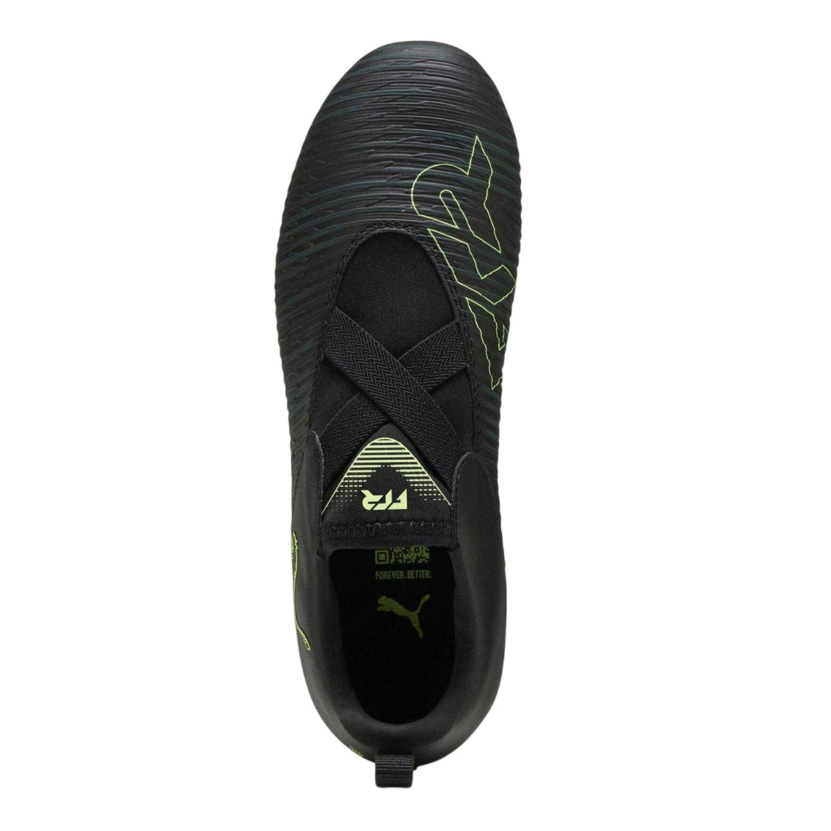 Black - Side - Puma Childrens-Kids Future 8 Match Firm Ground Football Boots