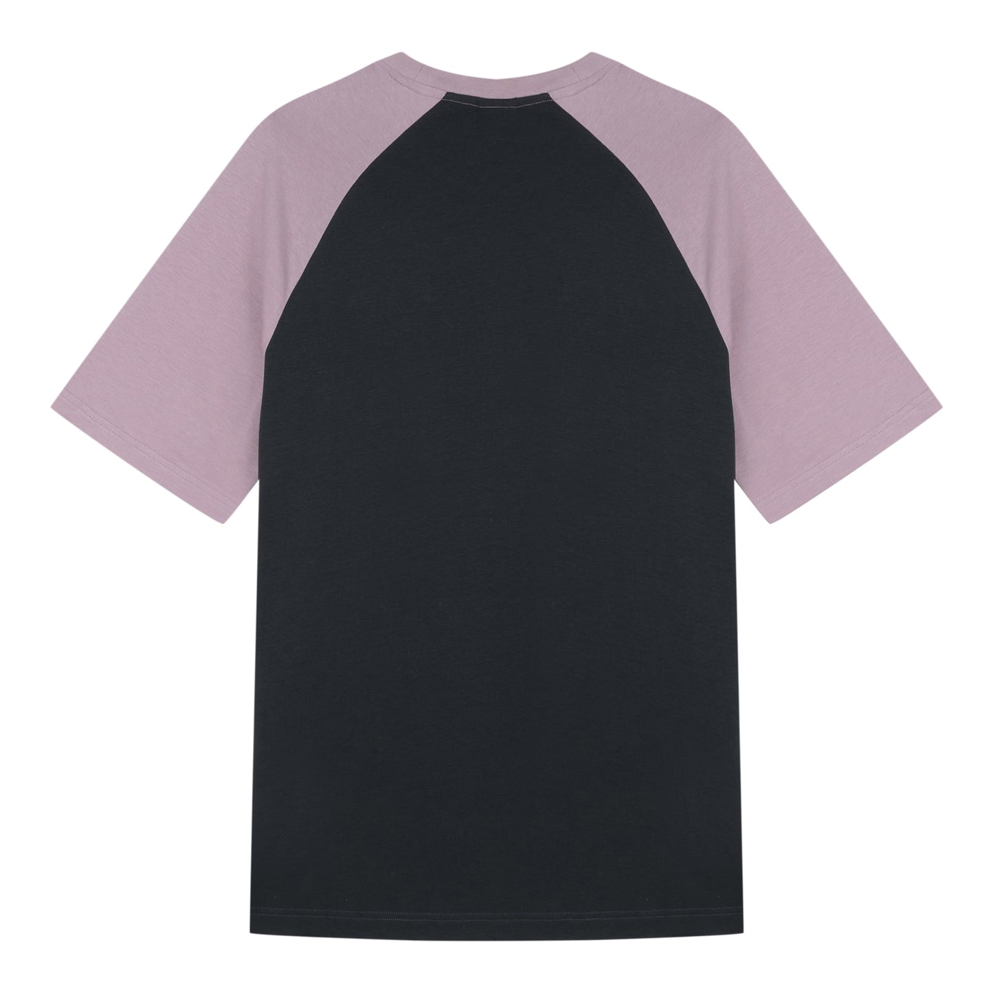 Grey-Pink - Back - Umbro Mens Core Raglan T-Shirt