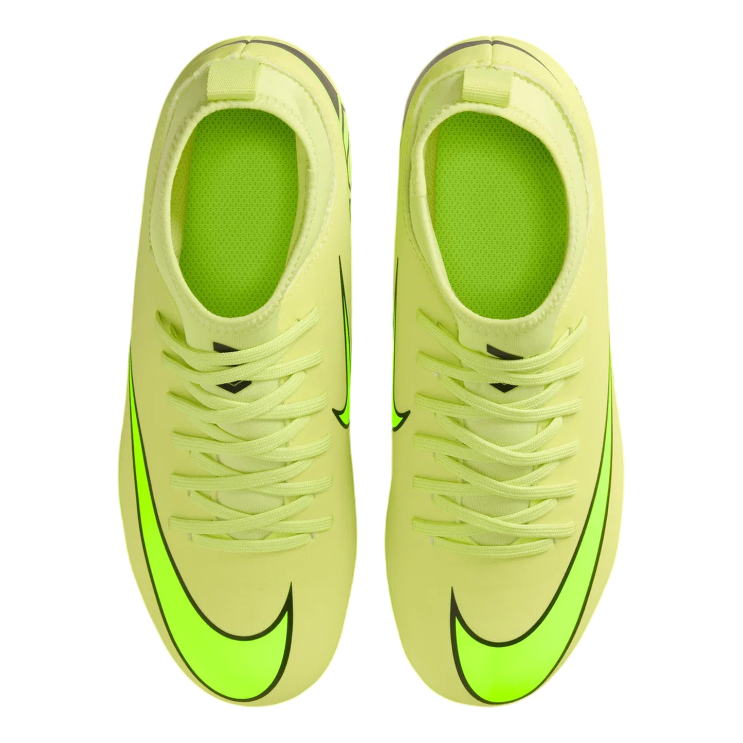 Volt-Crimson - Side - Nike Childrens-Kids Mercurial Firm Ground Football Boots