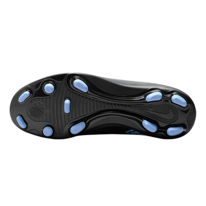 Black-Blue - Lifestyle - Nike Childrens-Kids Mercurial Firm Ground Football Boots