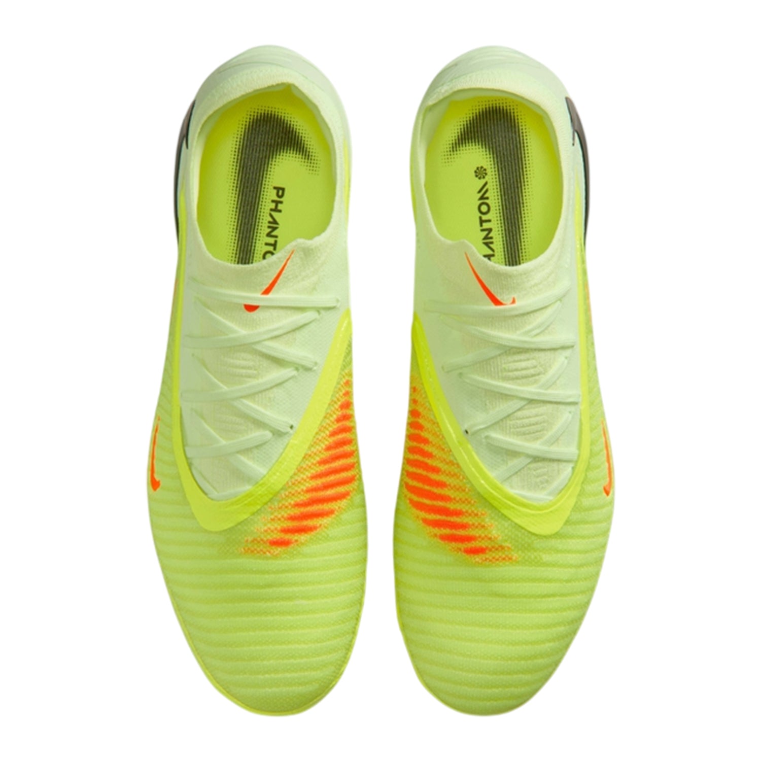 Orange-Melon - Side - Nike Childrens-Kids Mercurial Firm Ground Football Boots