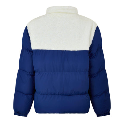 Navy - Back - NY Concept Mens Aspen Regular Puffer Jacket