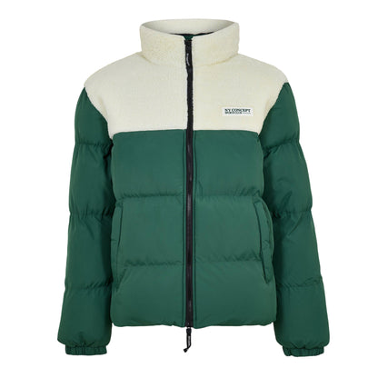 Green - Front - NY Concept Mens Aspen Regular Puffer Jacket