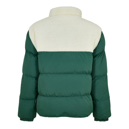 Green - Back - NY Concept Mens Aspen Regular Puffer Jacket