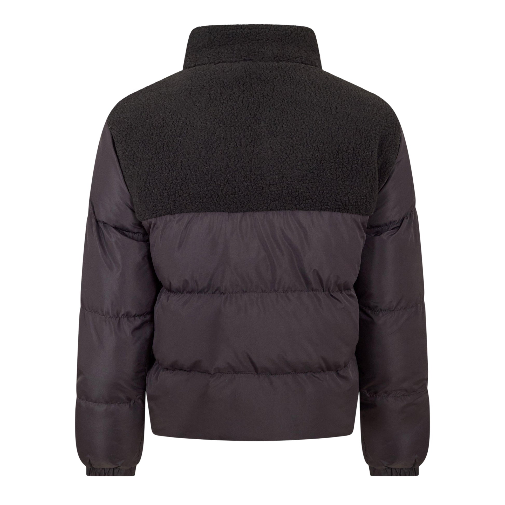 Black - Back - NY Concept Mens Aspen Regular Puffer Jacket