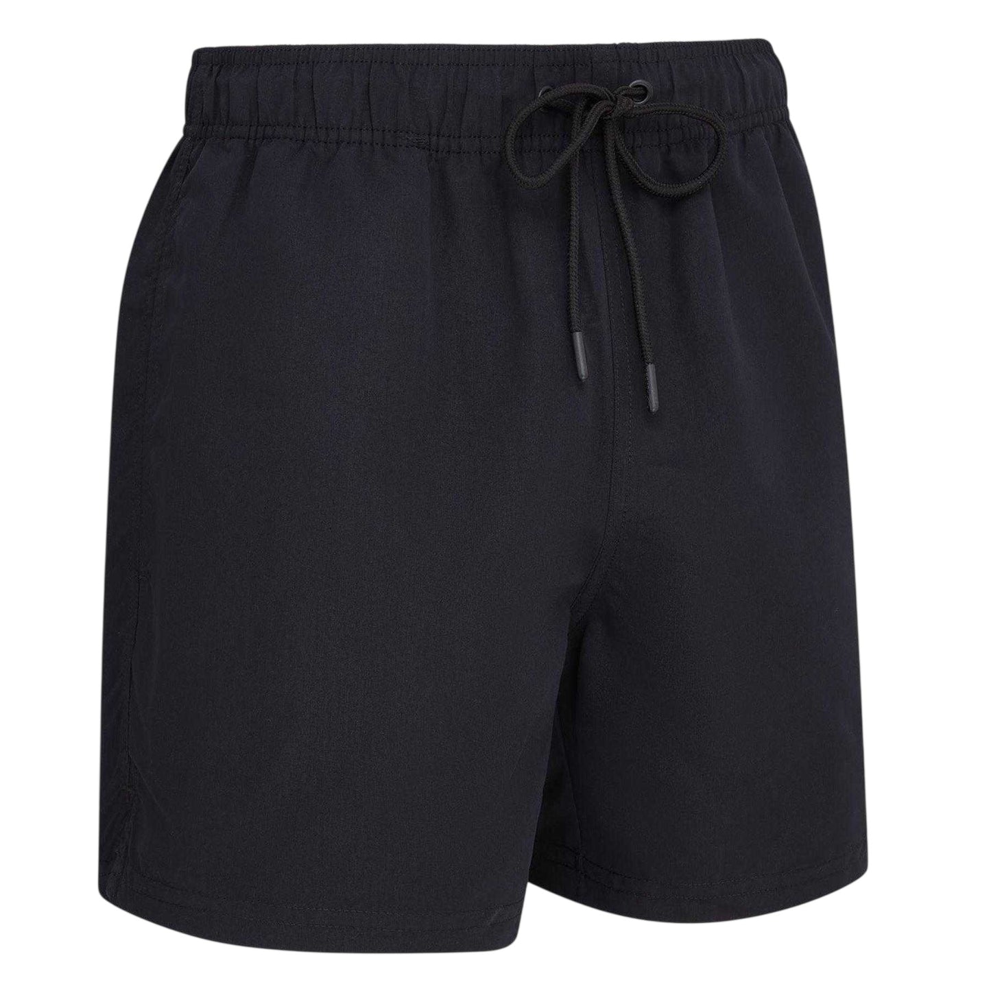 Black - Side - Reebok Mens Ace Swim Shorts