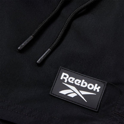 Black - Pack Shot - Reebok Mens Ace Swim Shorts