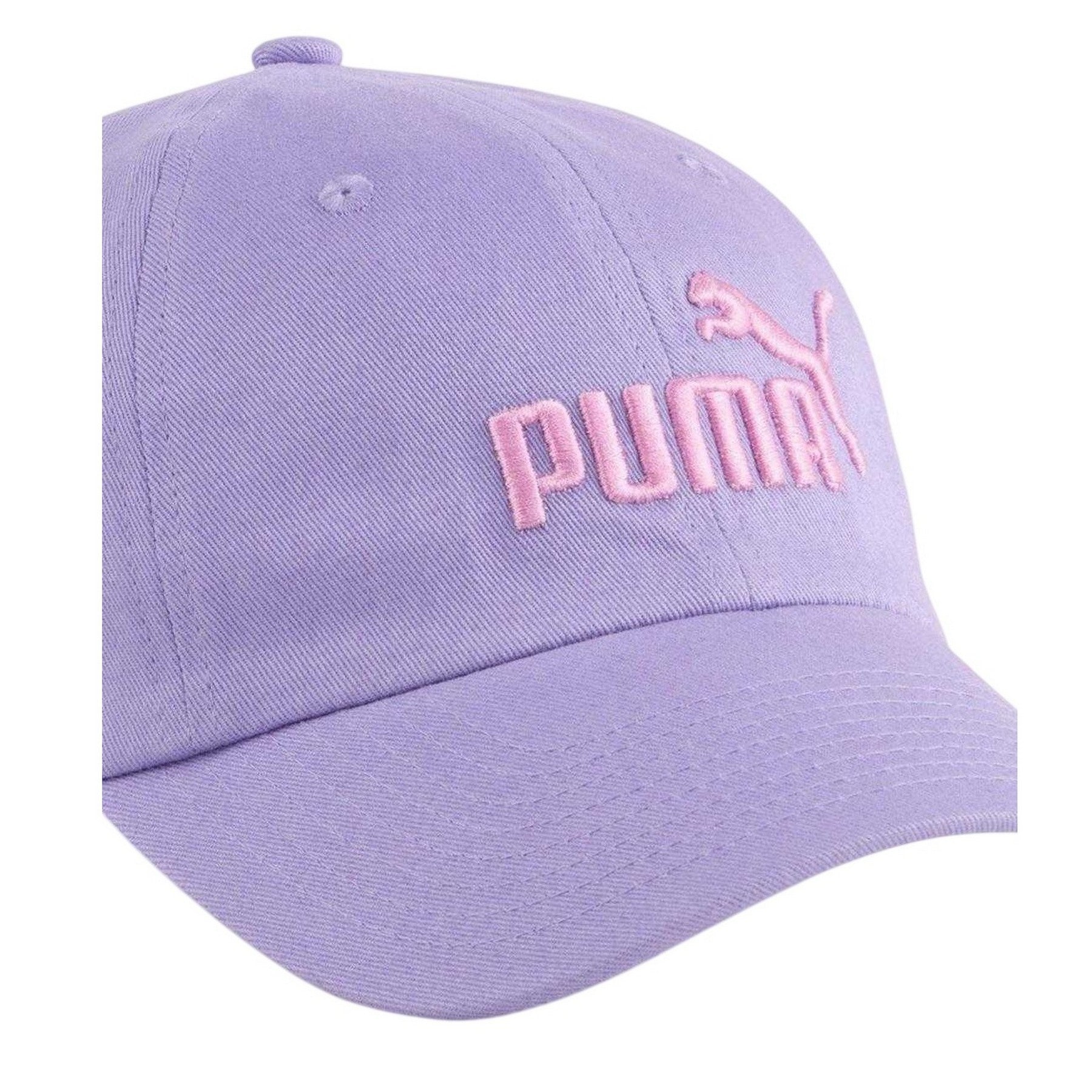Lavender Purple - Side - Puma Childrens-Kids Logo Baseball Cap