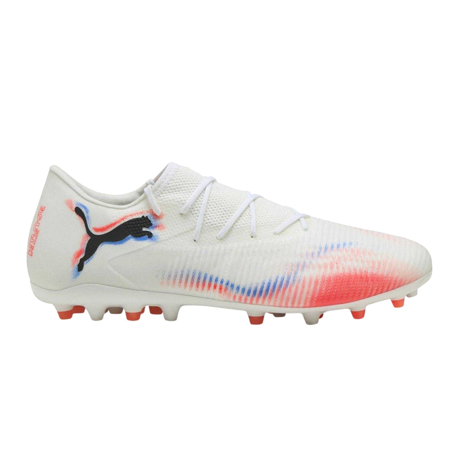 Puma White - Front - Puma Mens Future 8 Match Low Cut Firm Ground Football Boots