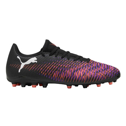 Puma Black-Red - Front - Puma Mens Future 8 Play Firm Ground Football Boots