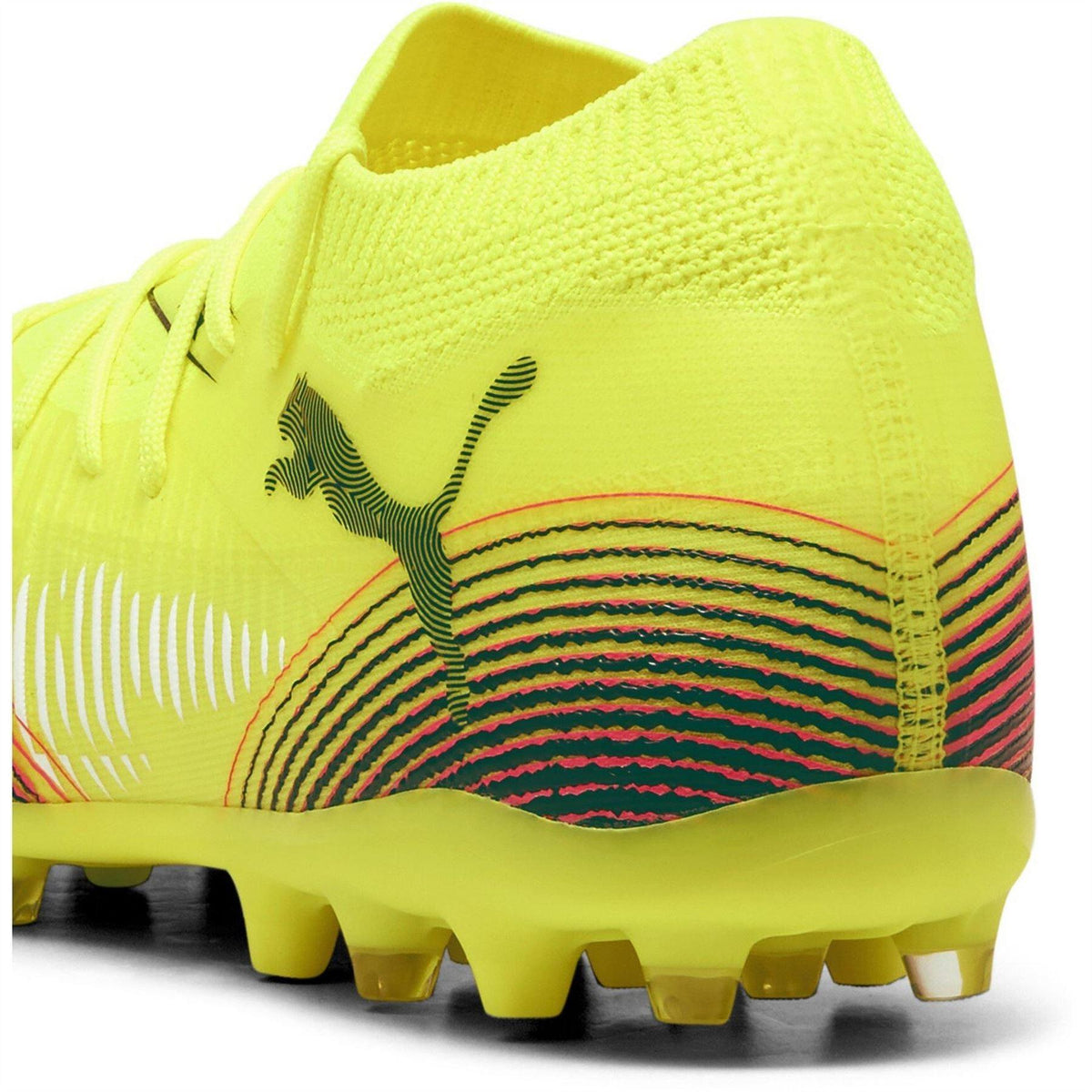 Yellow - Pack Shot - Puma Mens Future 8 Match Flat Firm Ground Football Boots