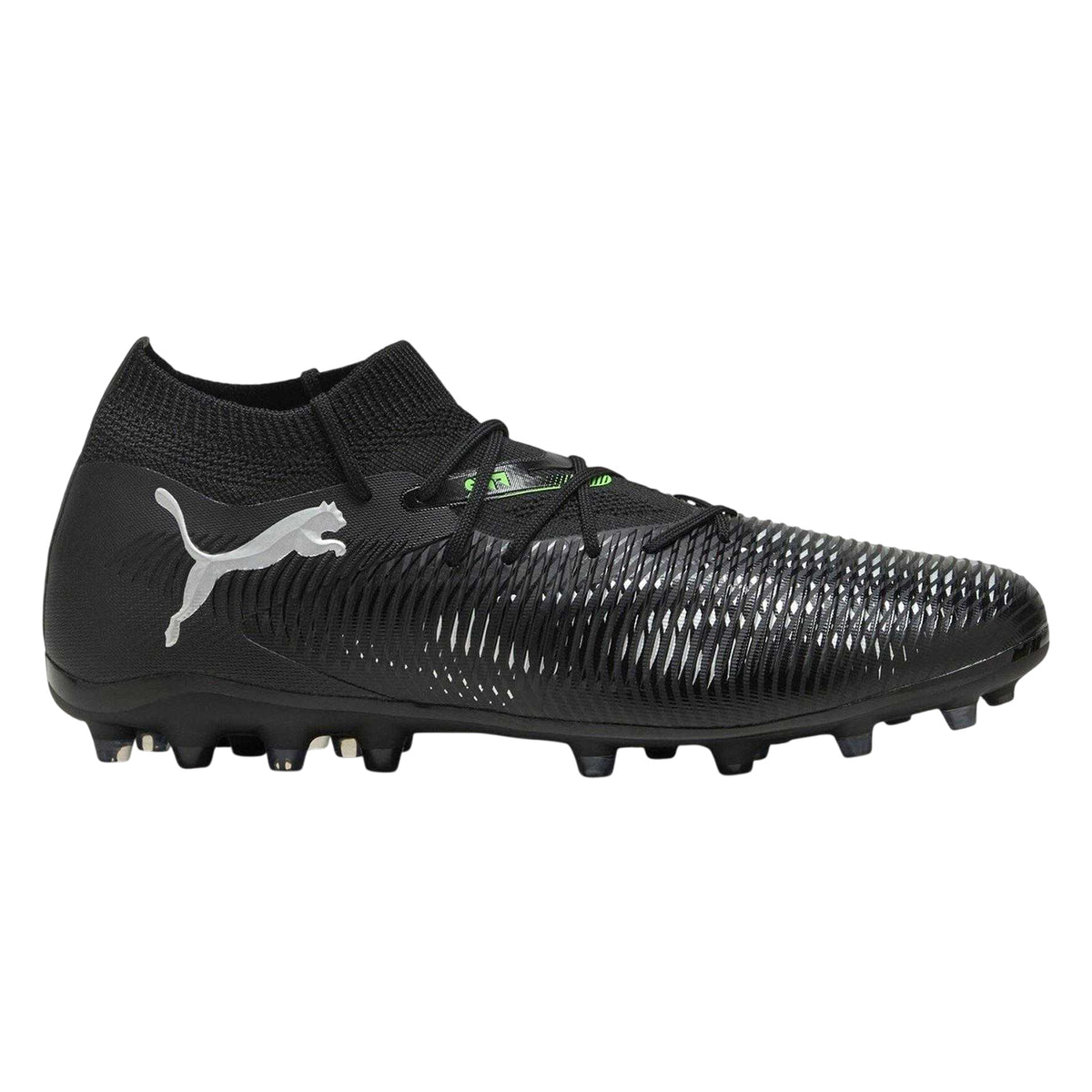 Puma Black - Front - Puma Mens Future 8 Match Flat Firm Ground Football Boots