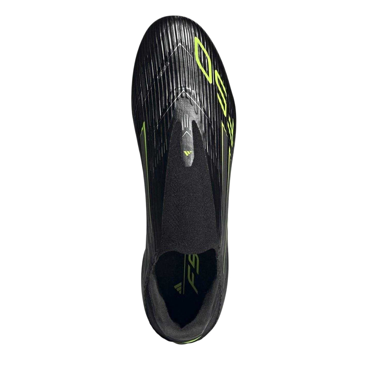 Black-Lemon - Lifestyle - Adidas Mens F50 League Laceless Firm Ground Football Boots