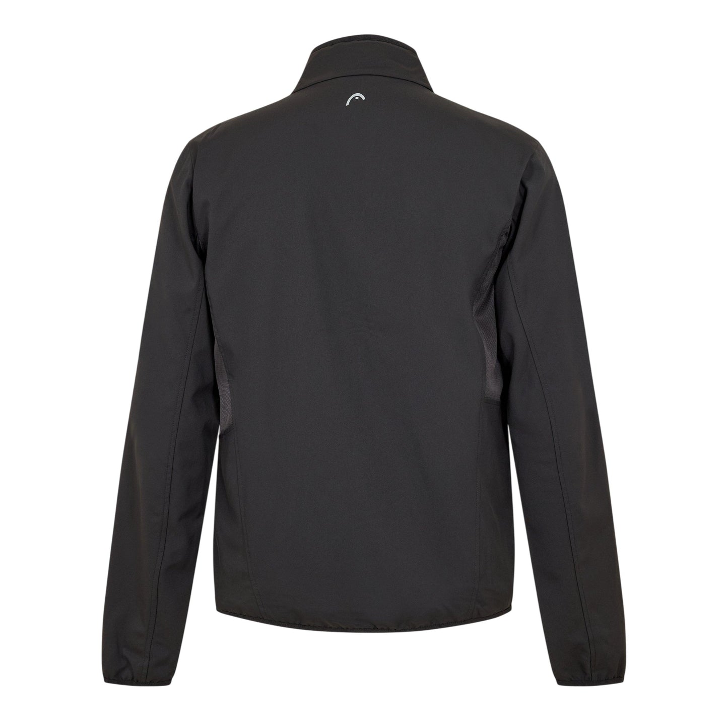 Black - Back - Head Mens Zip Pocket Regular Track Jacket