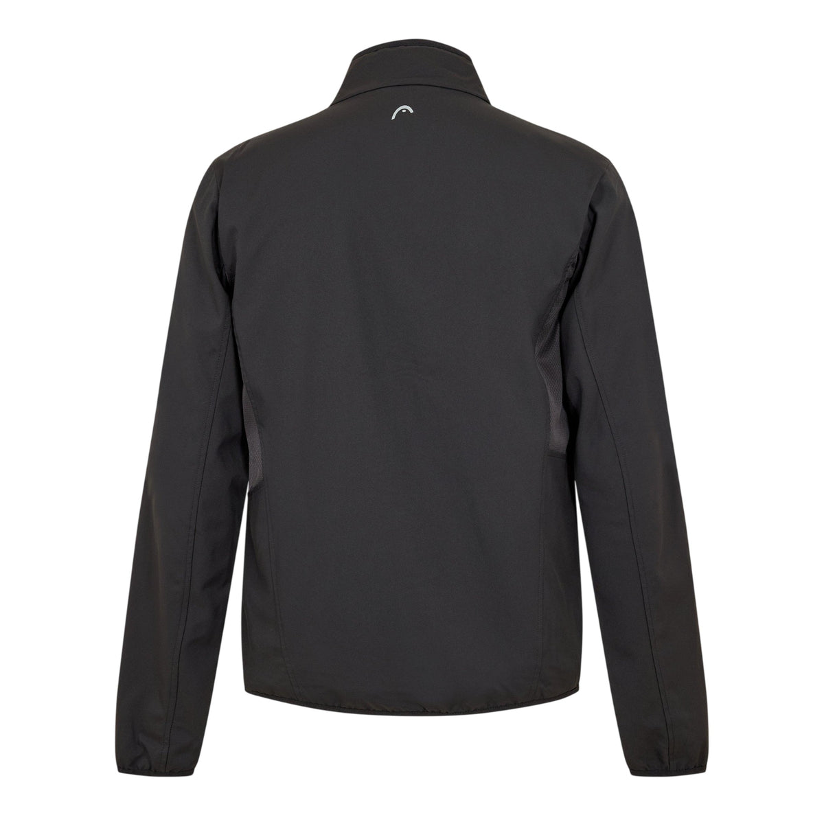 Black - Back - Head Mens Zip Pocket Regular Track Jacket