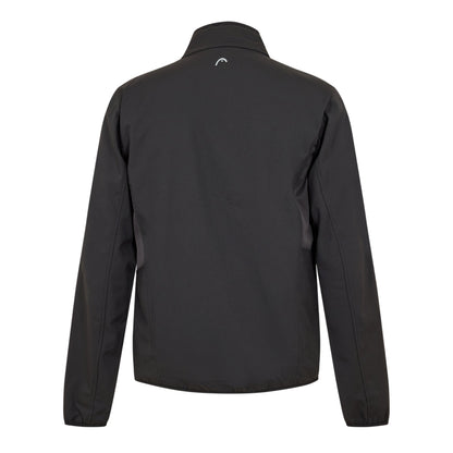 Black - Back - Head Mens Zip Pocket Regular Track Jacket
