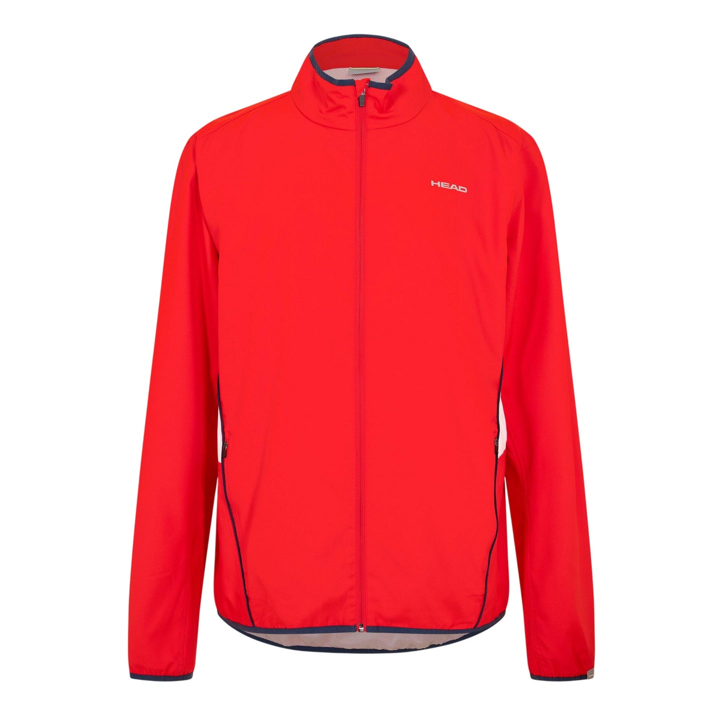 Red - Front - Head Mens Zip Pocket Regular Track Jacket