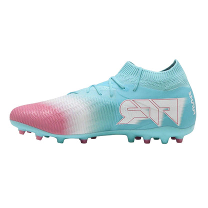 Blue-Red-White - Back - Puma Mens Future 8 Match Firm Ground Football Boots