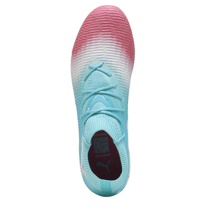 Blue-Red-White - Side - Puma Mens Future 8 Match Firm Ground Football Boots