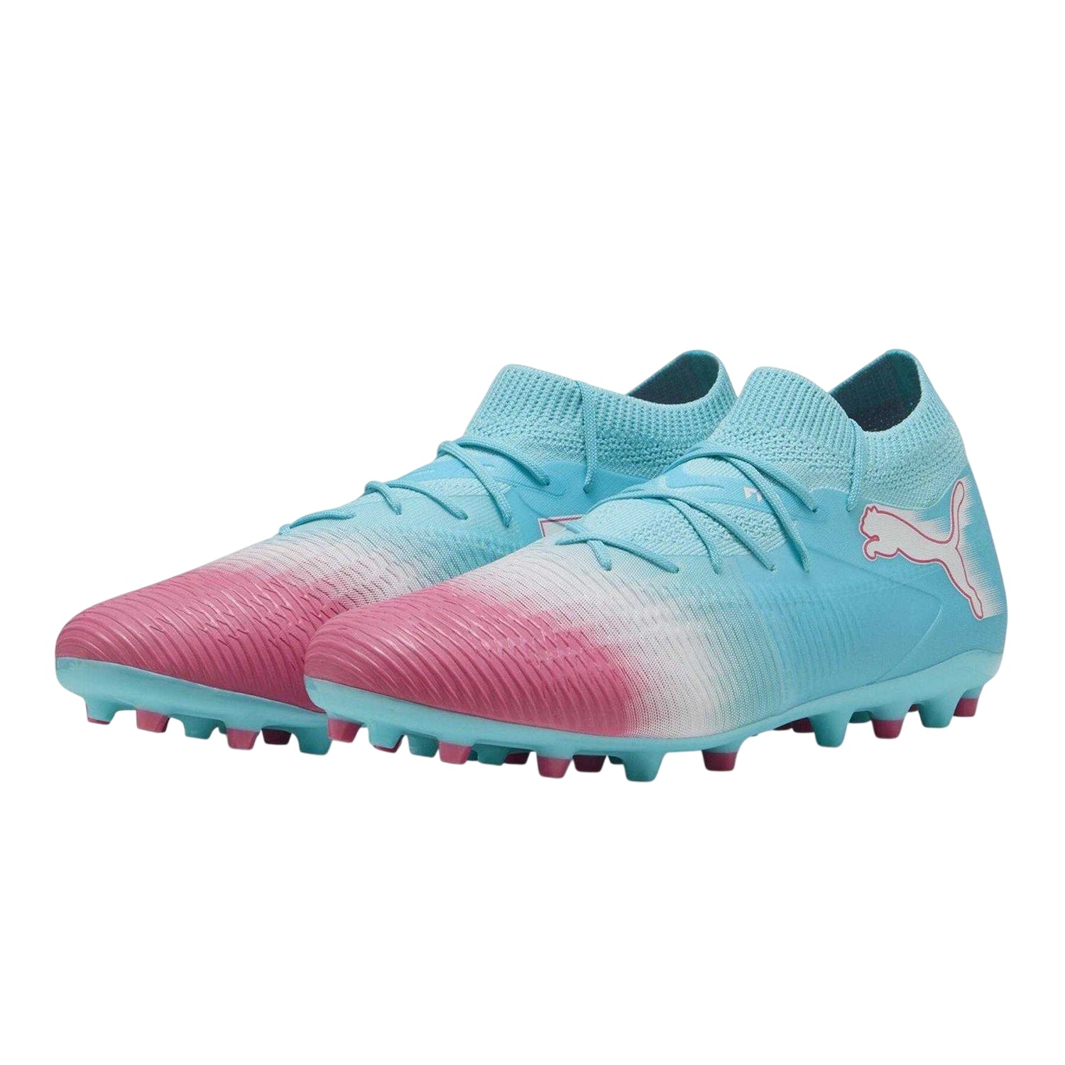 Blue-Red-White - Lifestyle - Puma Mens Future 8 Match Firm Ground Football Boots