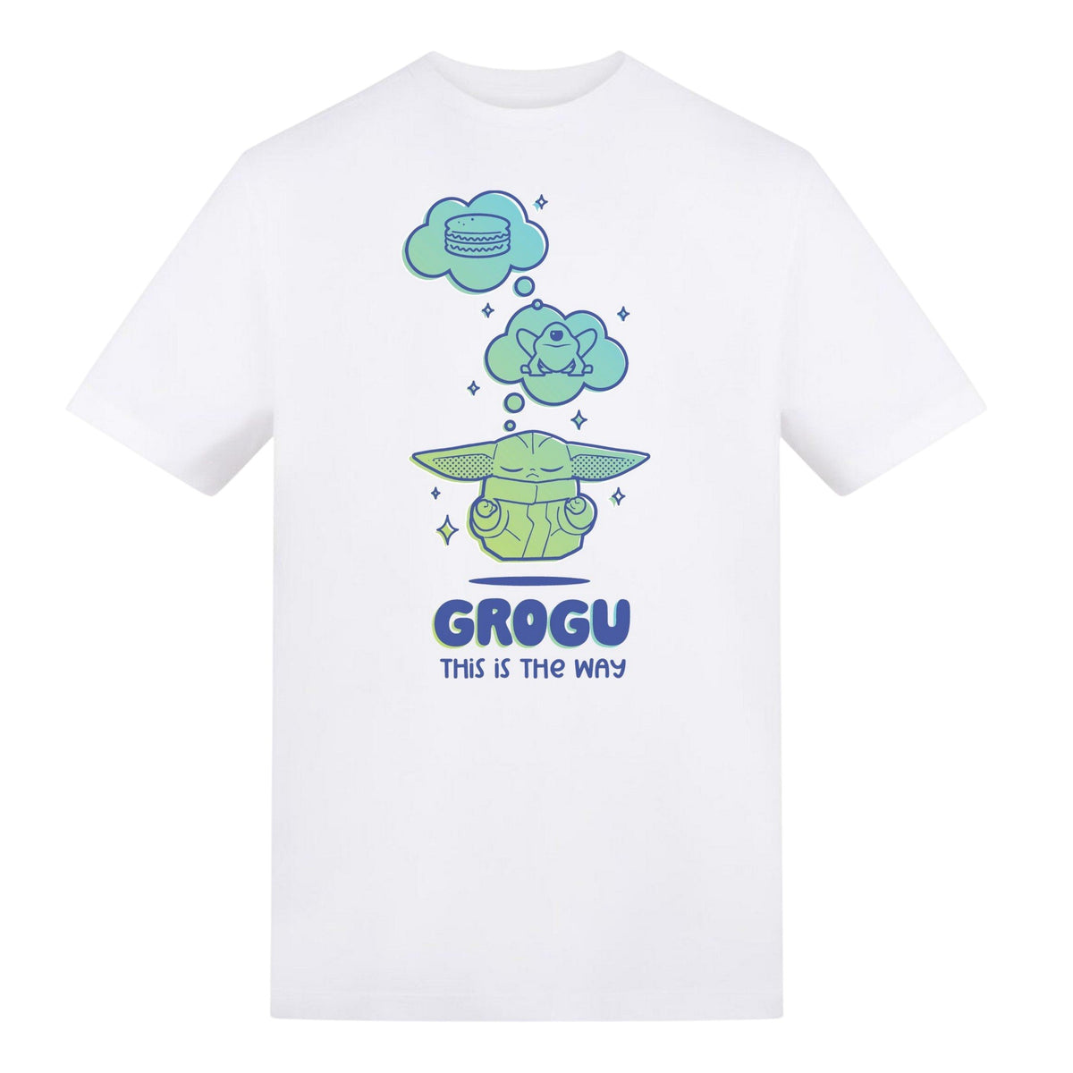 White - Front - Star Wars Childrens-Kids This Is The Way Grogu T-Shirt