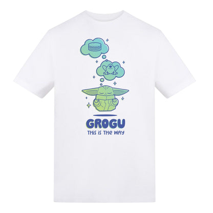 White - Front - Star Wars Childrens-Kids This Is The Way Grogu T-Shirt