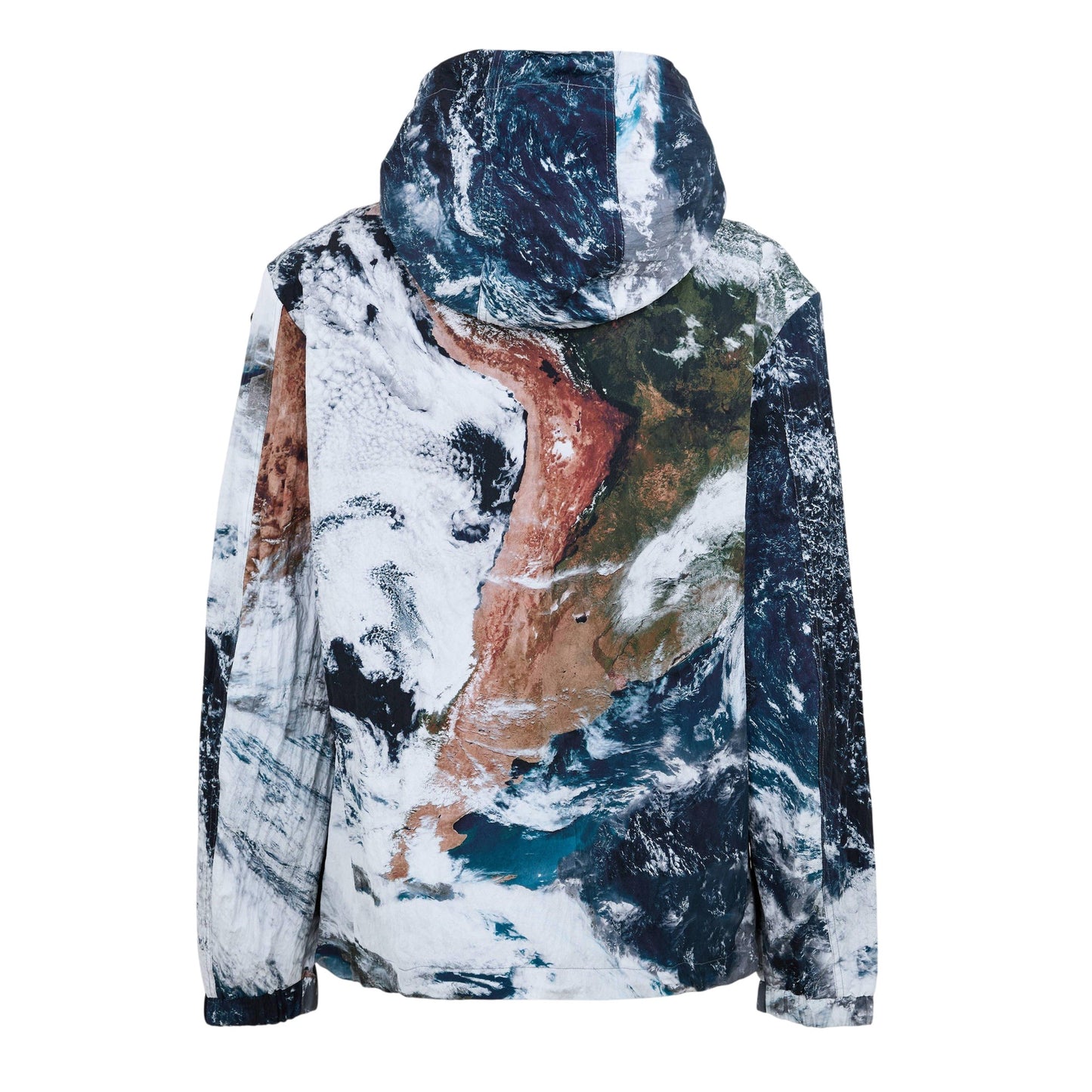 Black - Back - Diesel Mens Earth Hooded Bomber Jacket