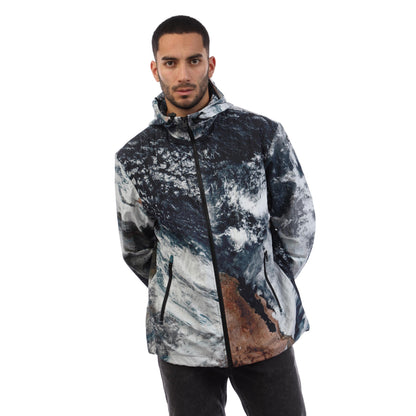 Black - Lifestyle - Diesel Mens Earth Hooded Bomber Jacket