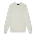 Blue-White - Front - Lyle & Scott Mens Embroidered Crew Neck Sweatshirt
