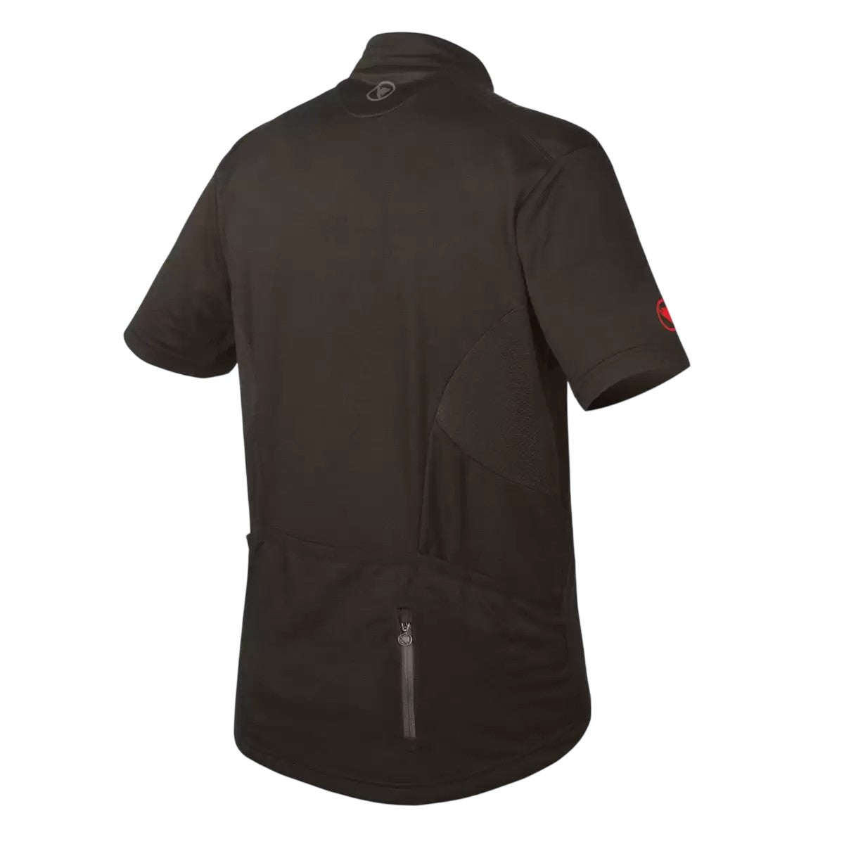 Black - Back - Endura Mens Hummvee Short-Sleeved Cycling Jersey