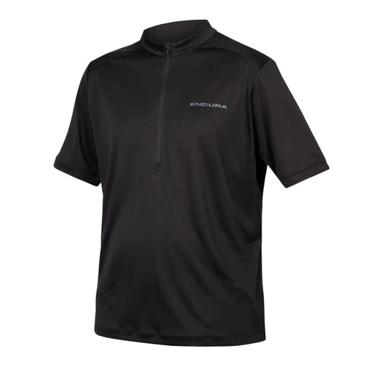 Black - Front - Endura Mens Hummvee Short-Sleeved Cycling Jersey