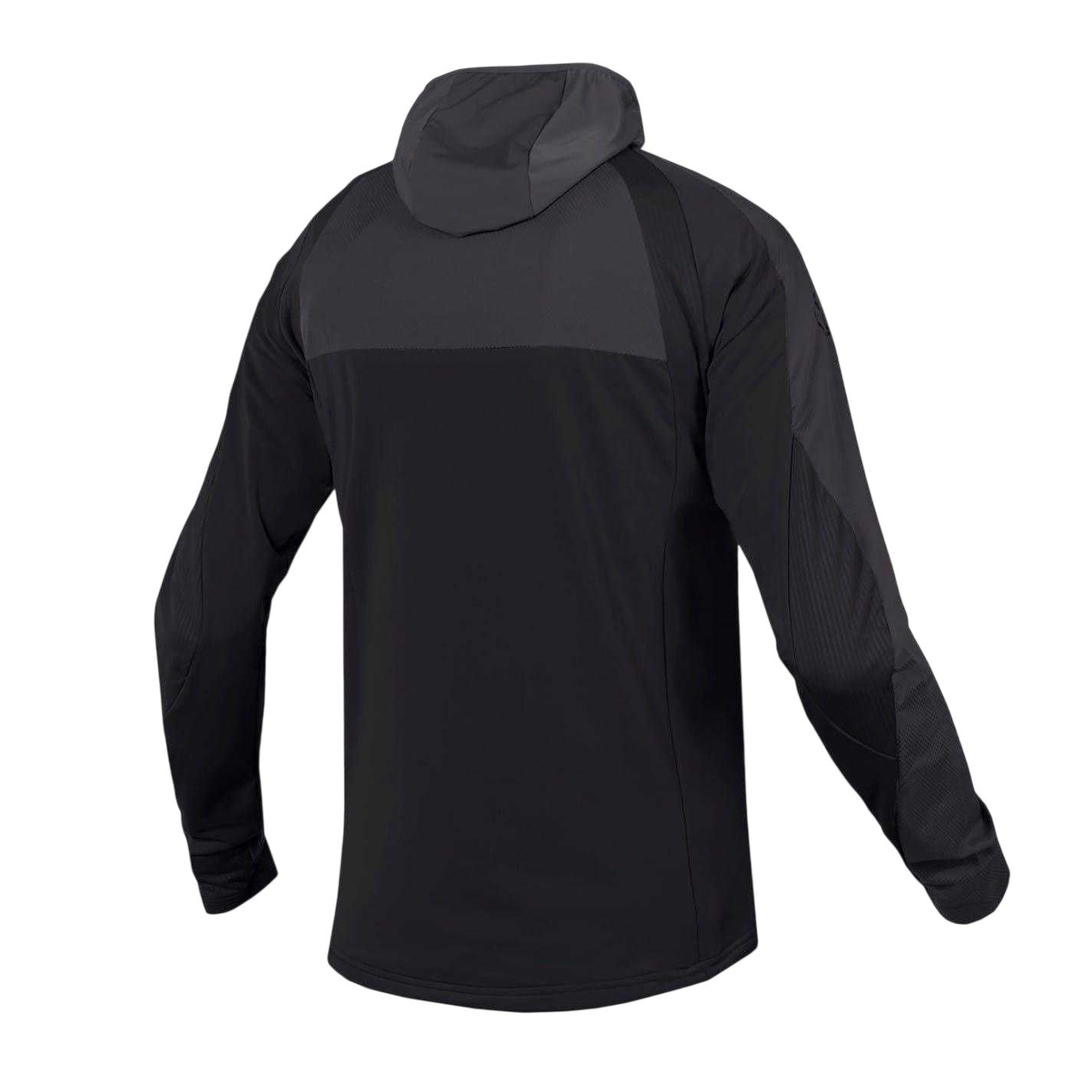 Black - Back - Endura Mens Thermal Cycling Jacket