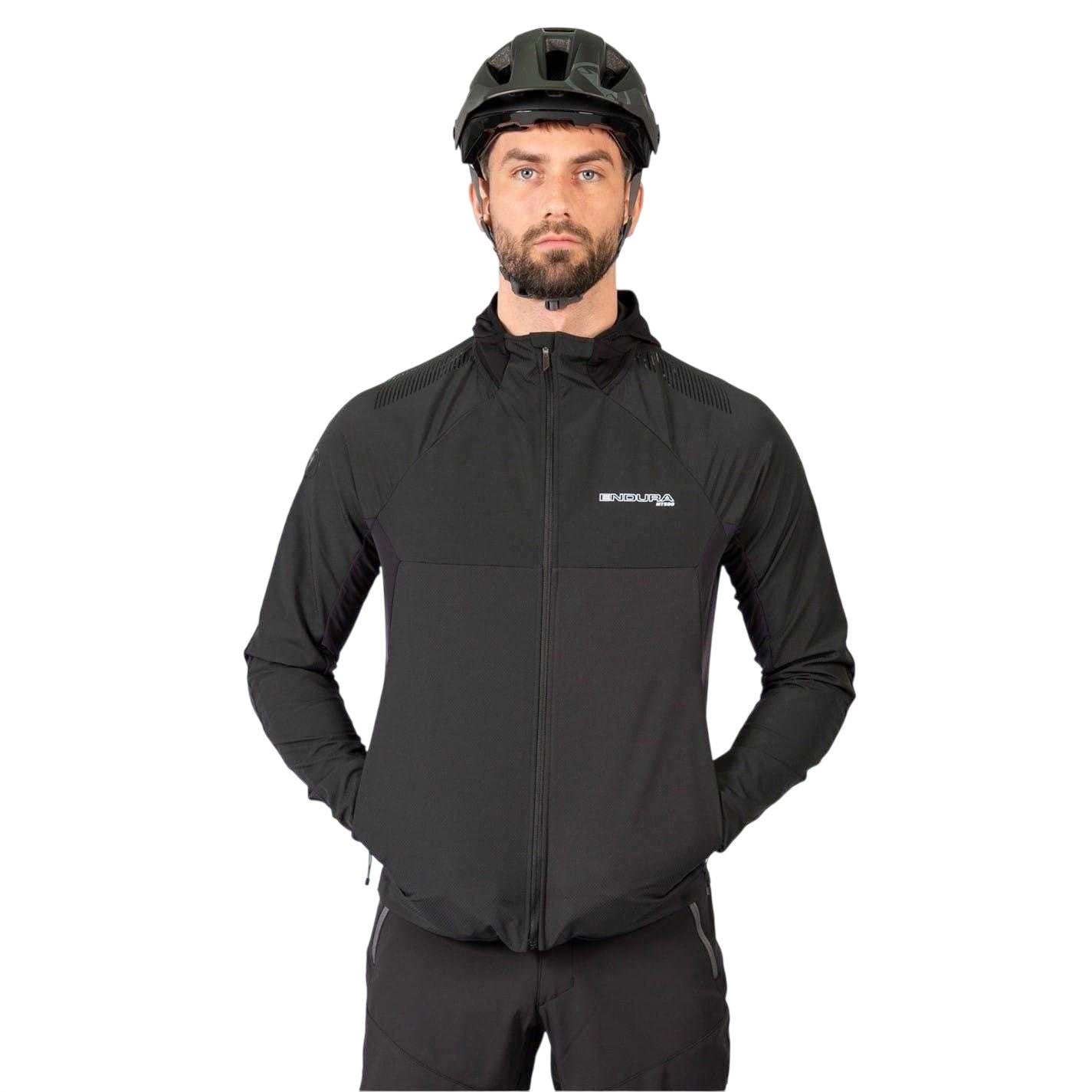 Black - Lifestyle - Endura Mens Thermal Cycling Jacket