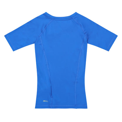 Blue - Back - Puma Childrens-Kids Liga Base Layer Top